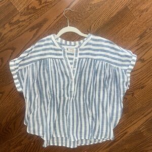 HABITUAL striped top size small